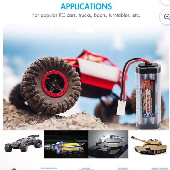 Tenergy Battery Pack 7.2V Battery set - Picture 7 of 9